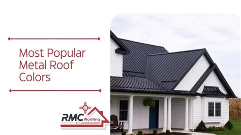 metal roof house colors|most popular metal roof colors.